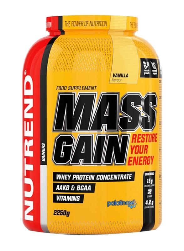 Nutrend Mass Gain Portein Powder, 2250g, Vanilla - Wellness Shoppee