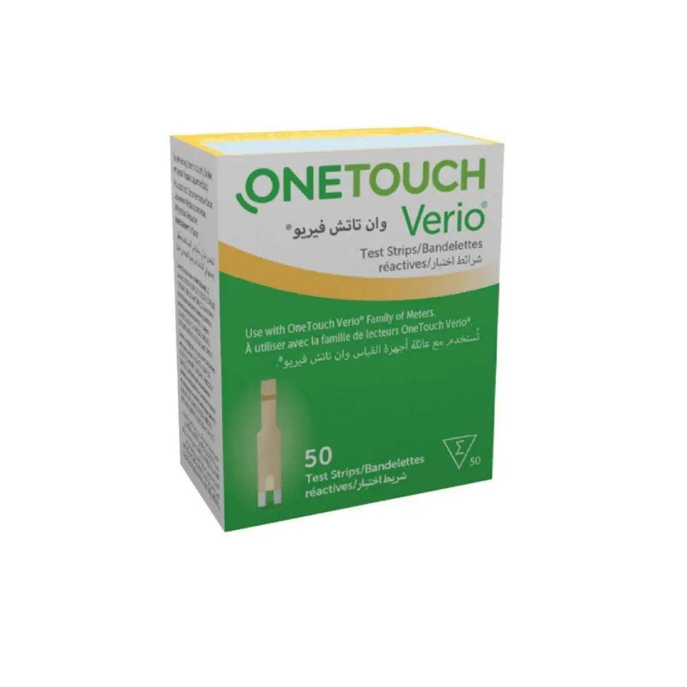 One Touch Verio Test Strips 50s - Wellness Shoppee