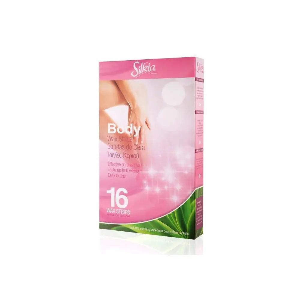 Silkia Body Wax Strips 16s - Wellness Shoppee