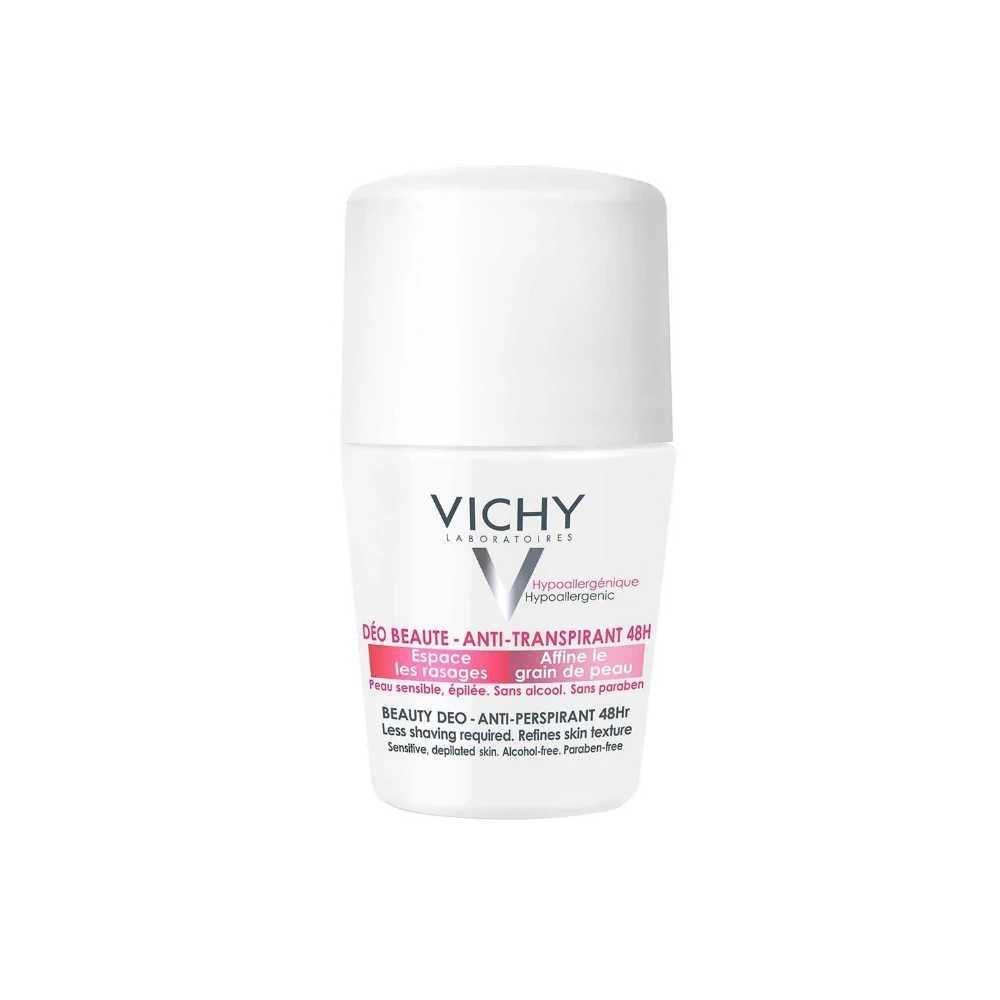 Vichy 48h Beauty Deo Anti-Perspirant Roll-On 50ml - Wellness Shoppee