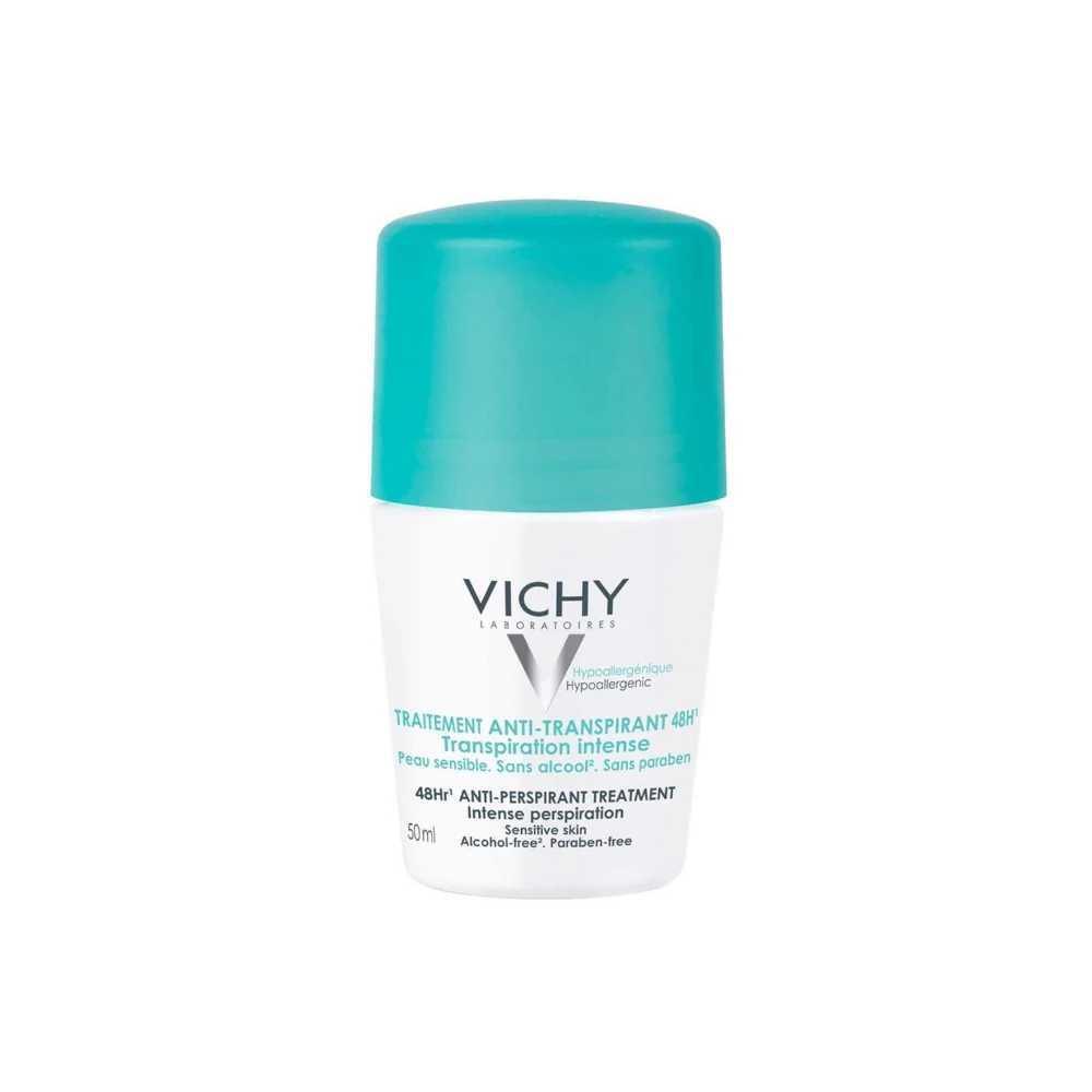 Vichy Deodorant 48hour Anti-Perspirant Treatment Intense Perspiration 50ml - Wellness Shoppee