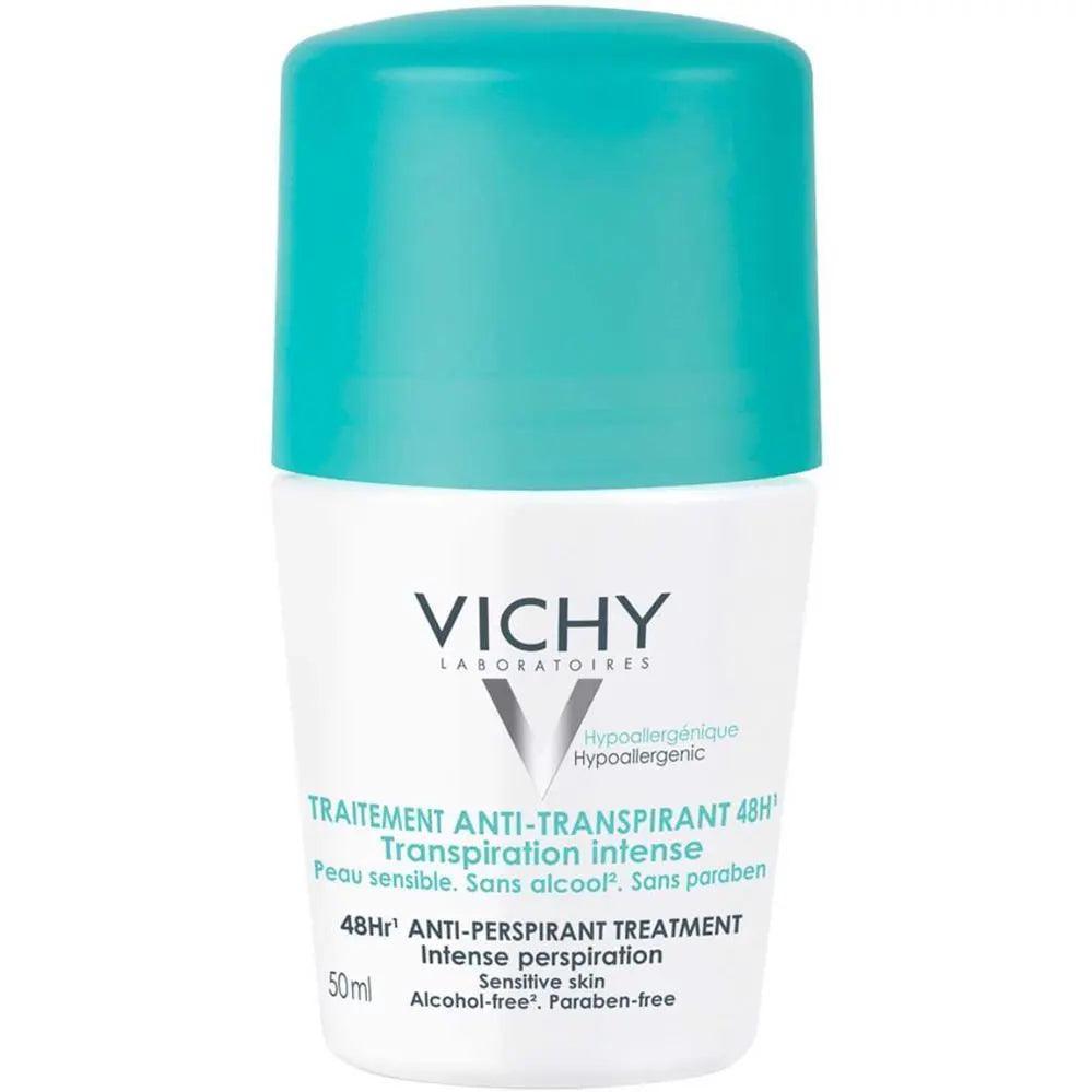 Vichy Deodorant 48hour Anti-Perspirant Treatment Intense Perspiration 50ml - Wellness Shoppee