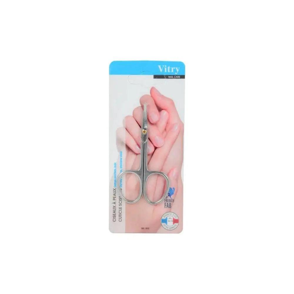 Vitry Cuticle Scissors Curved Blades - Wellness Shoppee