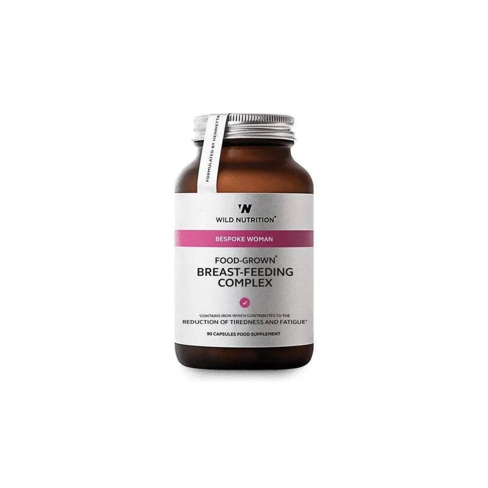 Wild Nutrition Food-grown Breast Feeding Complex 90 Capsules - Wellness Shoppee