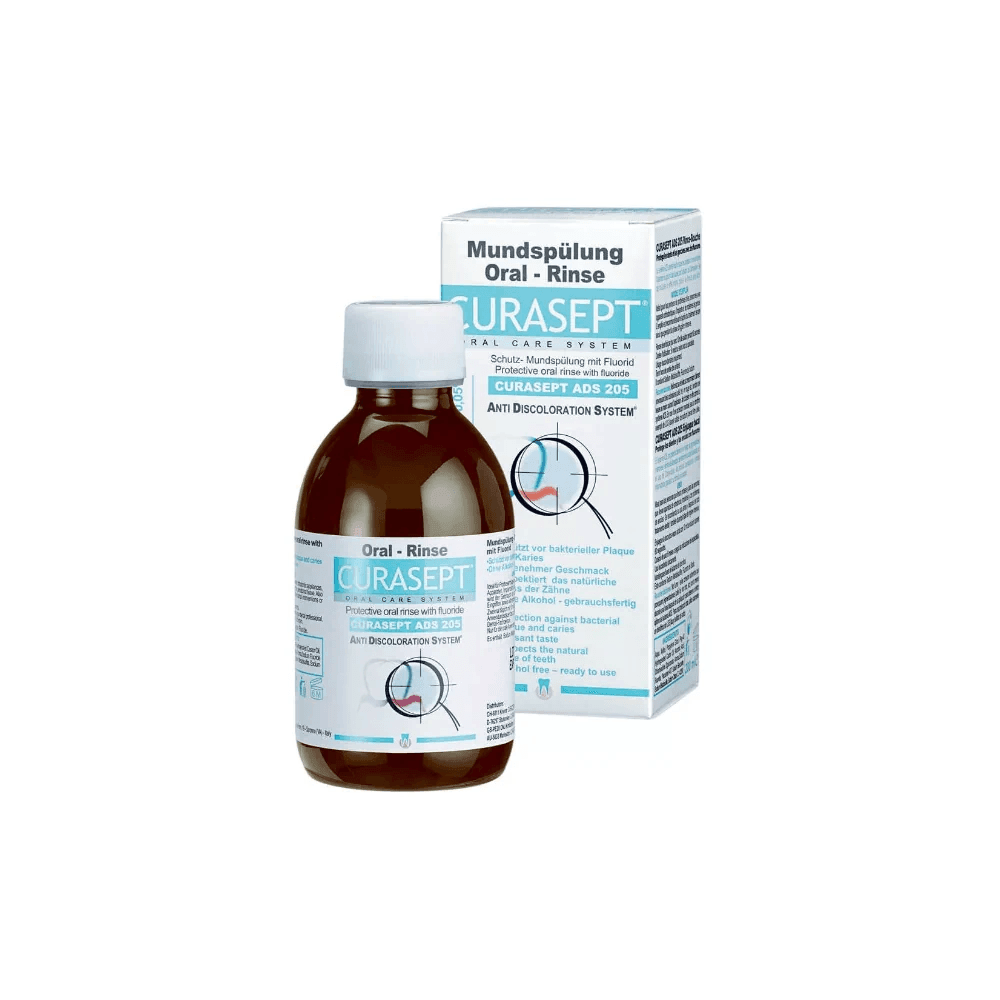 Curasept Anti Discoloration System 205 Mouthwash 200ml - Wellness Shoppee