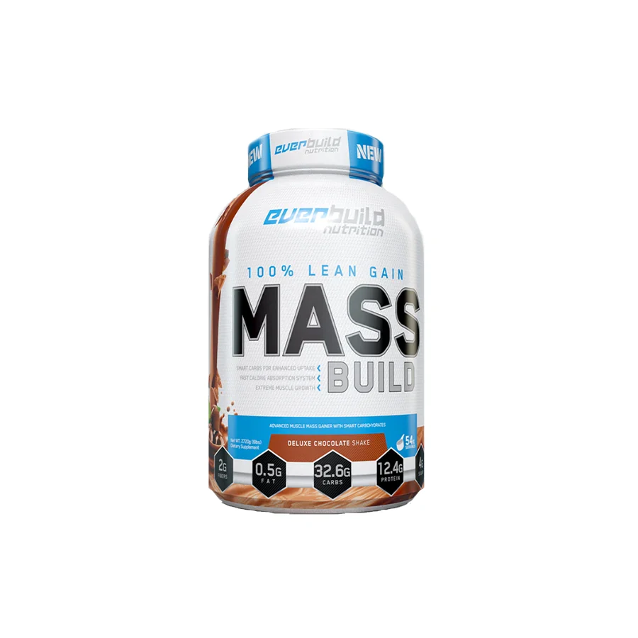 Everbuild Mass Build 100% Lean Gain 2lbs - Wellness Shoppee