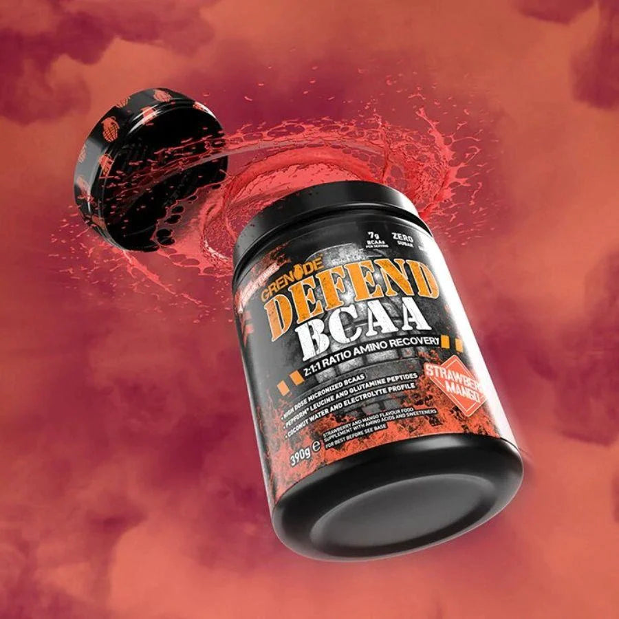 Grenade Defend BCAA Strawberry Mango 390g - Wellness Shoppee