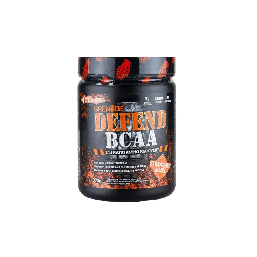 Grenade Defend BCAA Strawberry Mango 390g - Wellness Shoppee