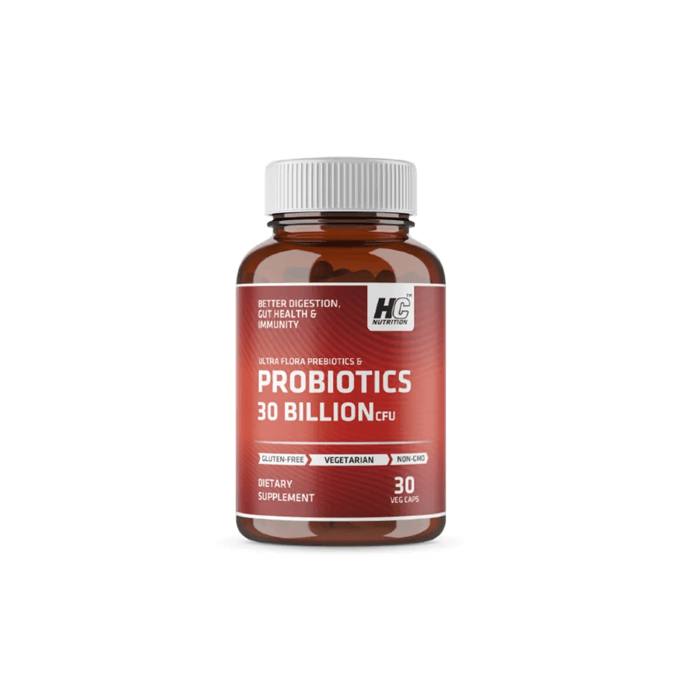 HC Nutrition Probiotics 30 Billion 30 Veg Capsules - Wellness Shoppee
