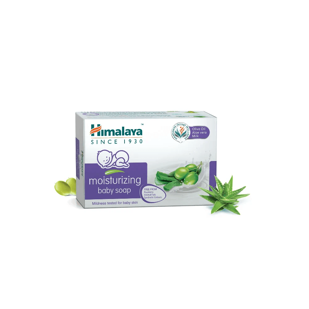 Himalaya Moisturising Baby Soap With Aloe Vera 125g - Wellness Shoppee