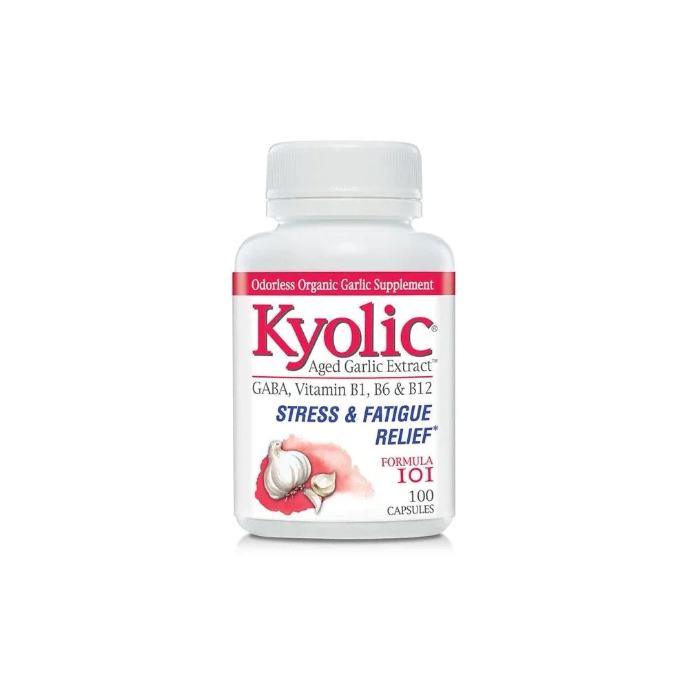 Kyolic Formula 101 Stress & Fatigue Relief 100 Capsules - Wellness Shoppee