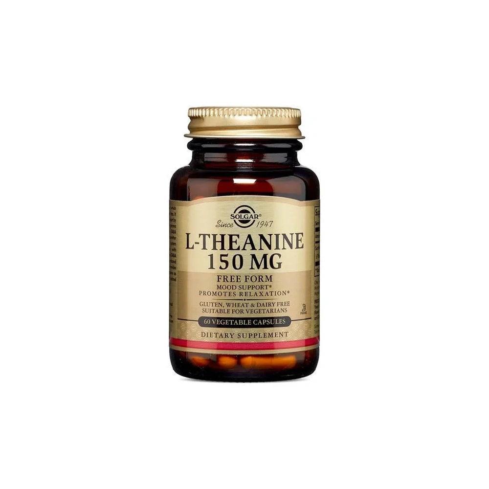 Solgar L-Theanine 150mg 60s Vegetable capsules - Wellness Shoppee