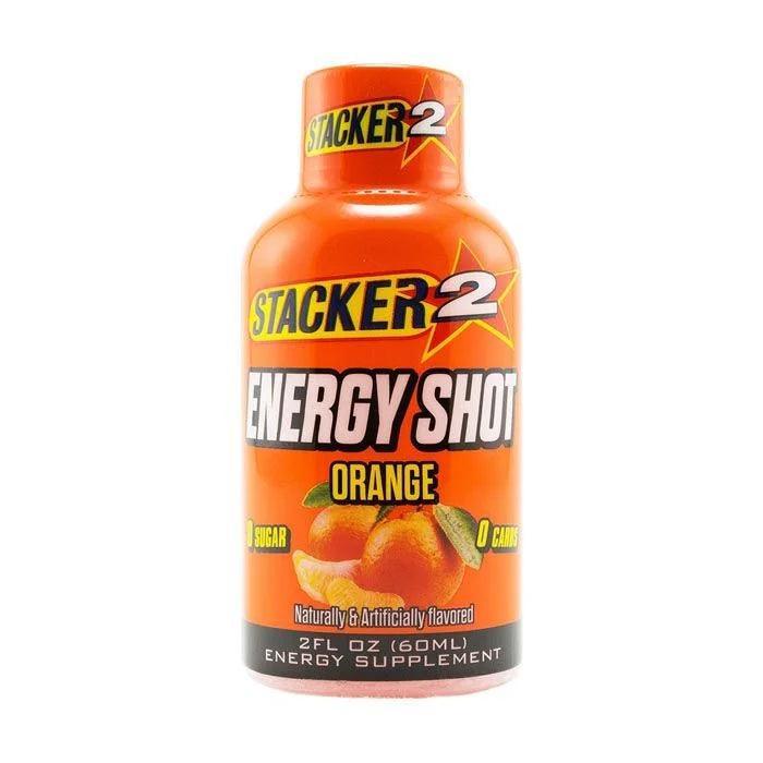 Stacker2 Xtra Extreme Energy Shot Orange 2 Oz - Wellness Shoppee