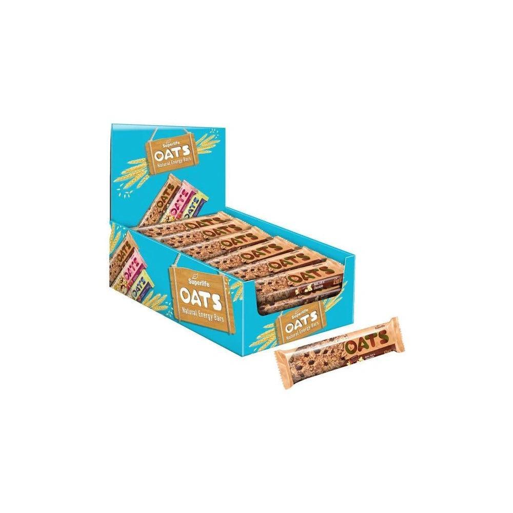 Superlife Oats Bar Nuts Oats & Chocolate 45g - Box Of 24 Pieces - Wellness Shoppee