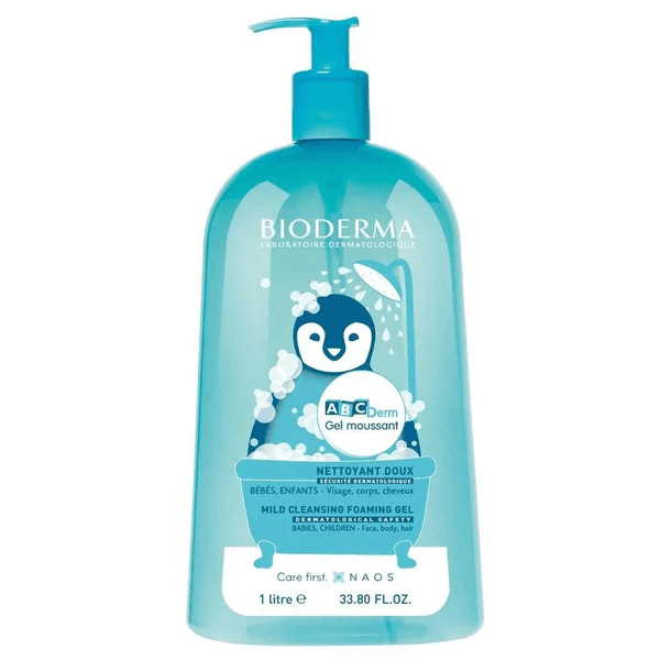 Discovering the Magic of Bioderma ABCDerm Moussant 1L: Gentle Care for Delicate Skin - Wellness Shoppee