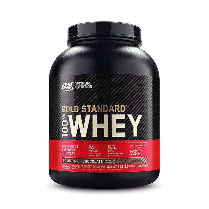 Optimum Nutrition Whey 5lbs: Fuel Your Fitness Journey with the Power of Quality Protein - Wellness Shoppee