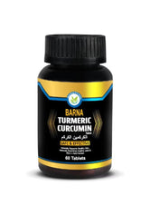BARNA Turmeric Curcumin Tablet Safe and Effective 60 Tablets