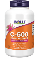 Vitamin C-500 Calcium Ascorbate-C Veg Capsules - Wellness Shoppee