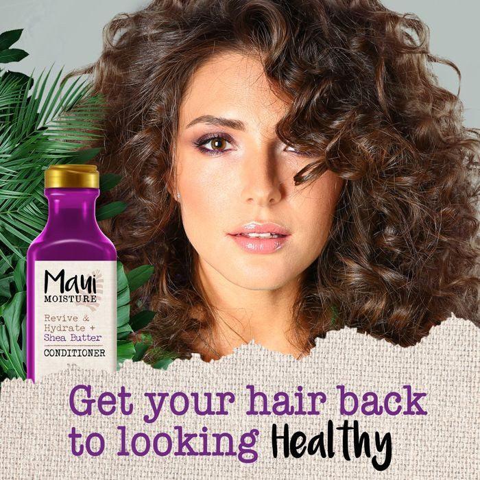Maui Moisture Revive & Hydrate Shea Butter Conditioner 13 oz - Wellness Shoppee