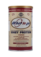 Solgar Vitamin & Herb Whey To Go Protein Powder Chocolate 16oz Ea - Wellness Shoppee