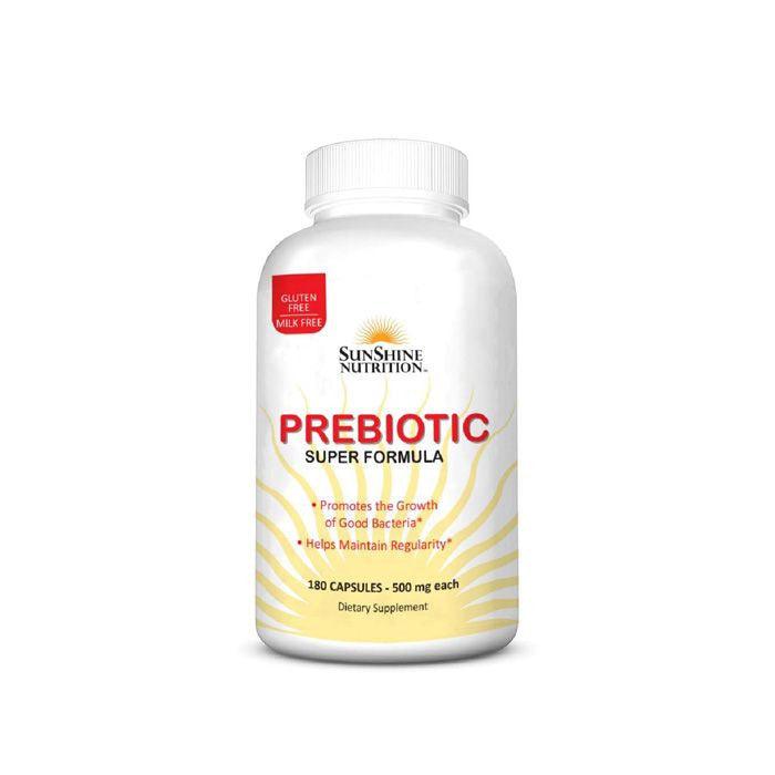 Sunshine Nutrition Prebiotic Super Formula 180 Capsules - Wellness Shoppee