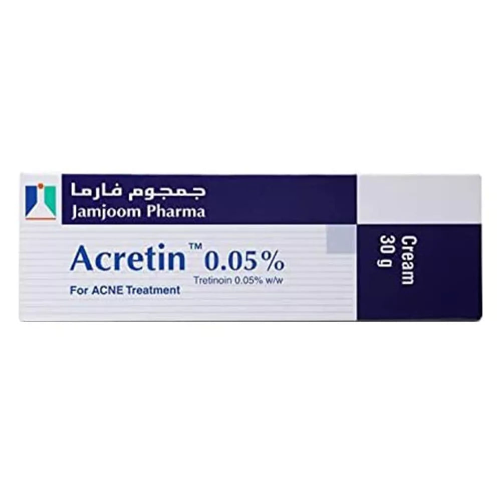 Acretin 0.05% Topical Cream, 30g