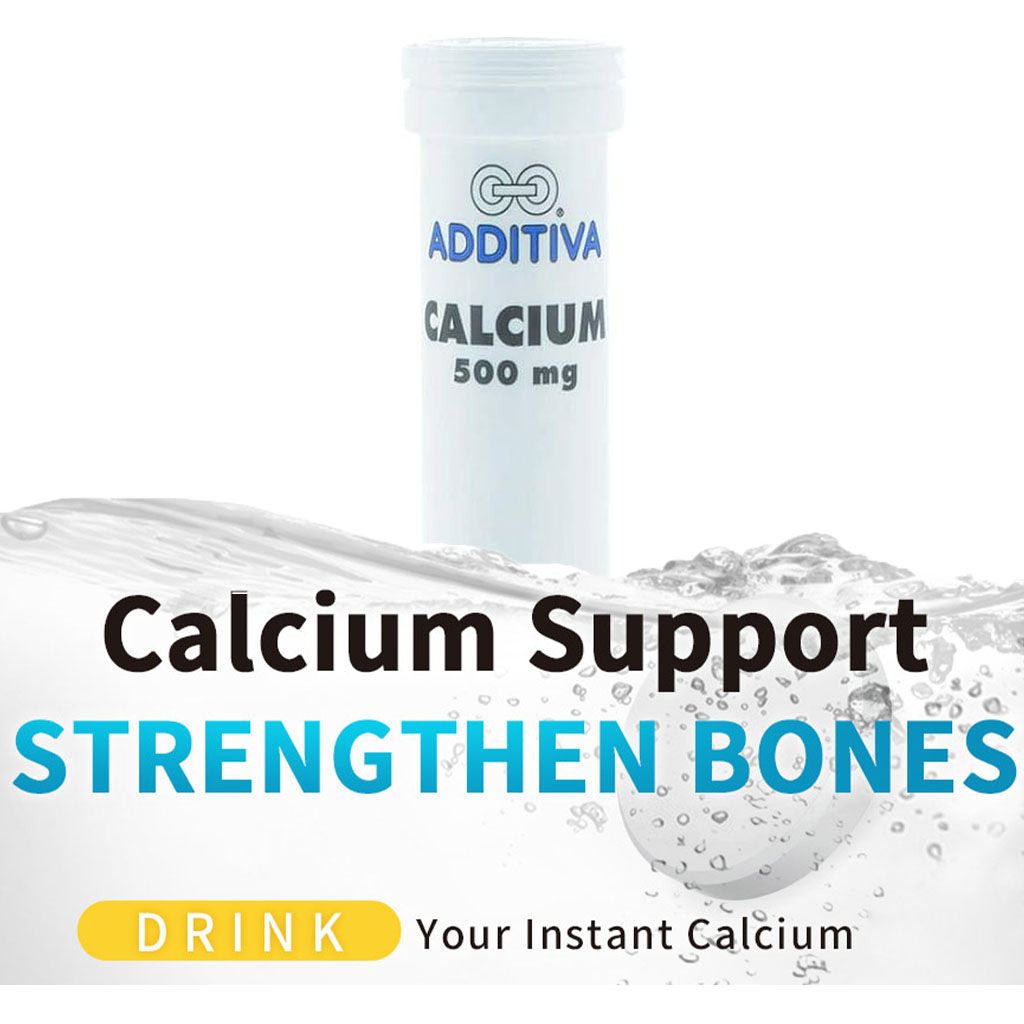 Additiva Calcium 500 mg Effervescent Tablets 10's