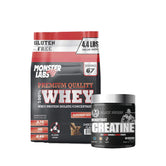 Monster Labs 100% Whey Protein + Dexter Jacson Creatine