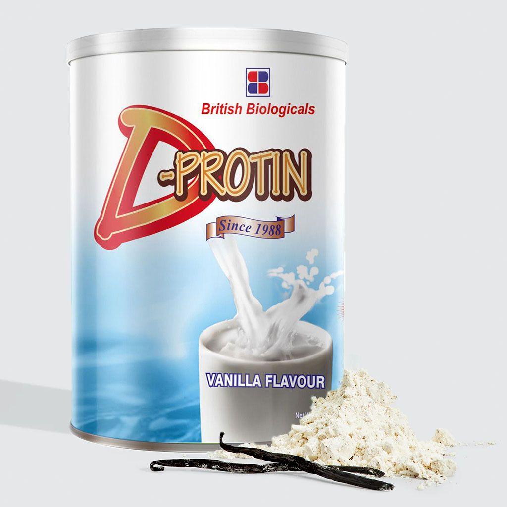 D-Protin Vanilla Powder 400 g - Wellness Shoppee