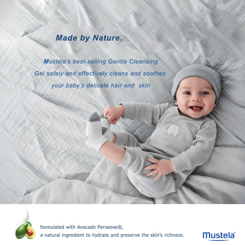 Mustela Baby Gentle Cleansing Gel For Hair & Body 500 mL
