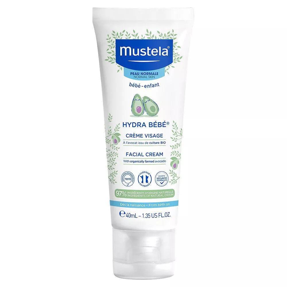 Mustela Baby Hydra Bebe Facial Cream With Avocado 40 mL - Wellness Shoppee