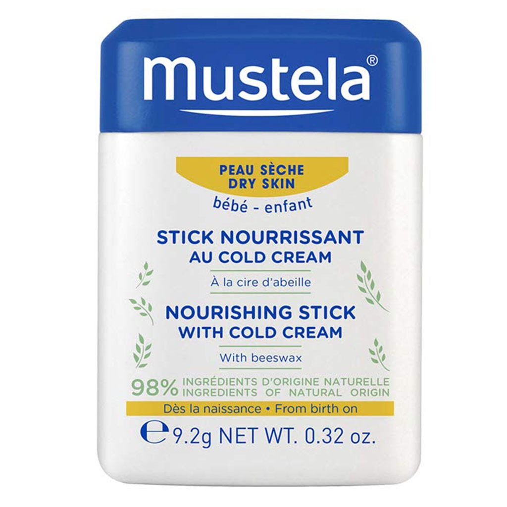 Mustela Baby Nourishing Stick With Cold Cream For Dry Skin 9.2g