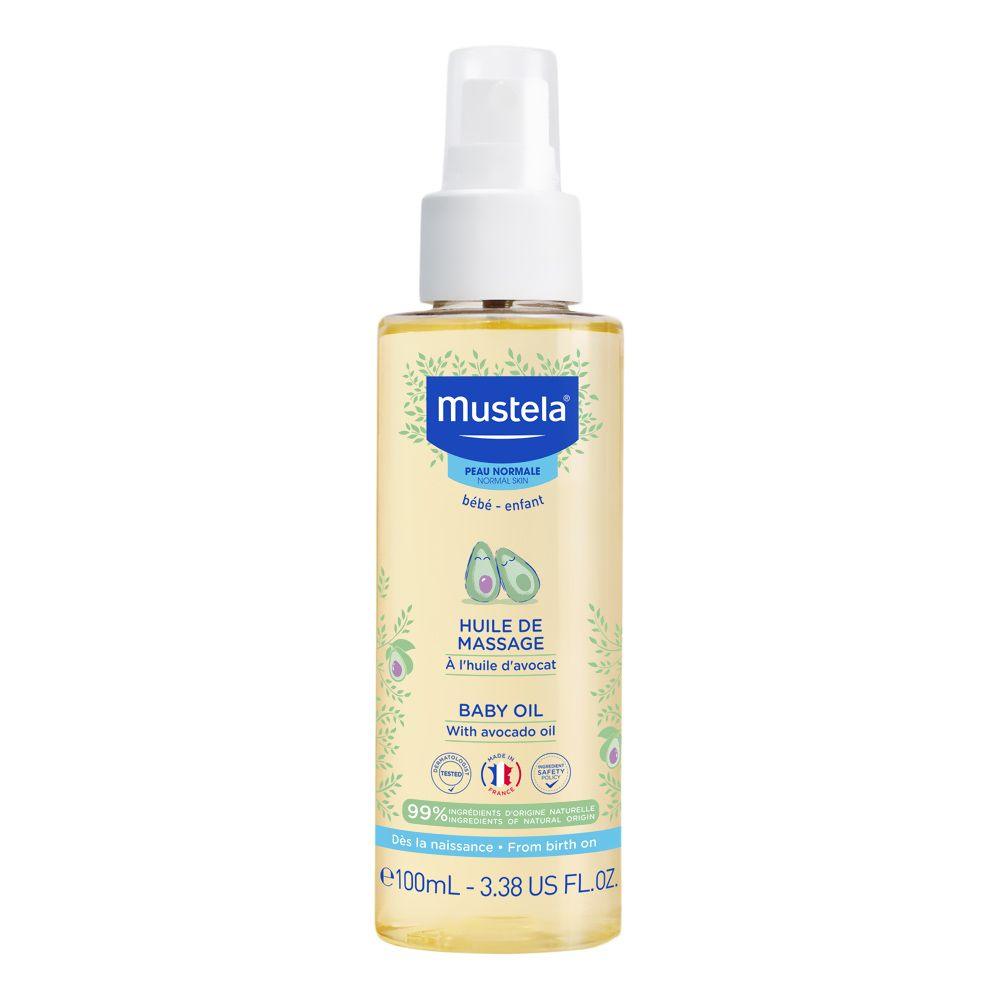 Mustela Baby Massage Oil with Avocado 100 mL - Wellness Shoppee