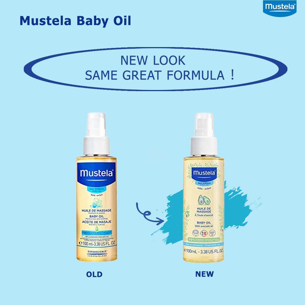 Mustela Baby Massage Oil with Avocado 100 mL - Wellness Shoppee