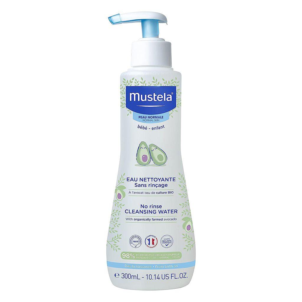 Mustela Baby No-Rinse Cleansing Water For Face & Diaper Area 300ml - Wellness Shoppee