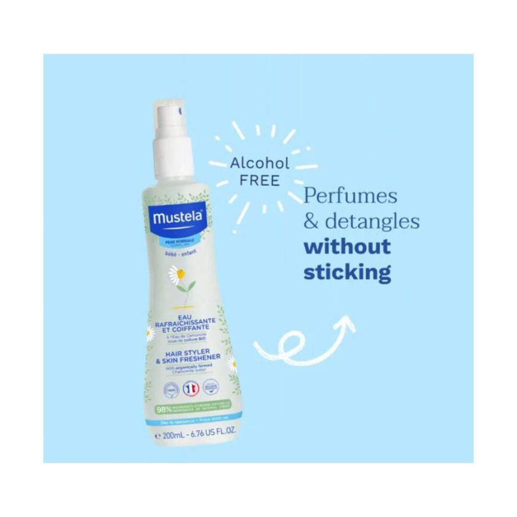 Mustela Baby Hair Styler & Skin Freshener 200ml - Wellness Shoppee