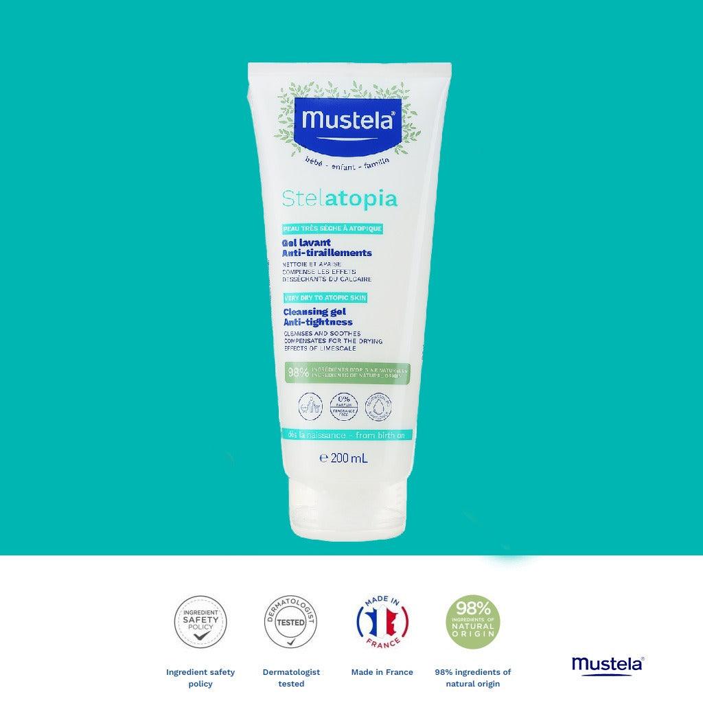 Mustela Baby Stelatopia Cleansing Gel 200 ml - Wellness Shoppee