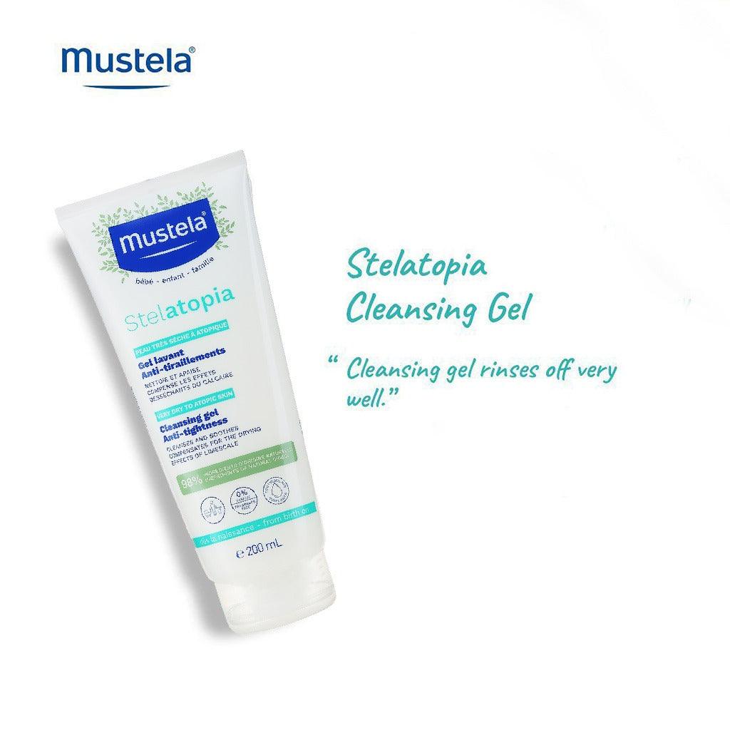 Mustela Baby Stelatopia Cleansing Gel 200 ml - Wellness Shoppee