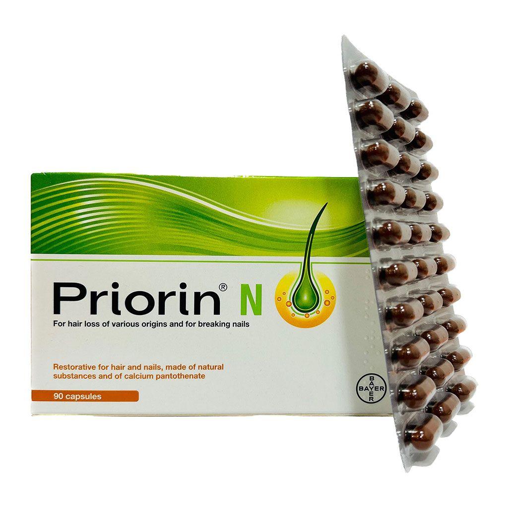 Priorin N Capsules for Hair Loss Capsules 90's - Wellness Shoppee