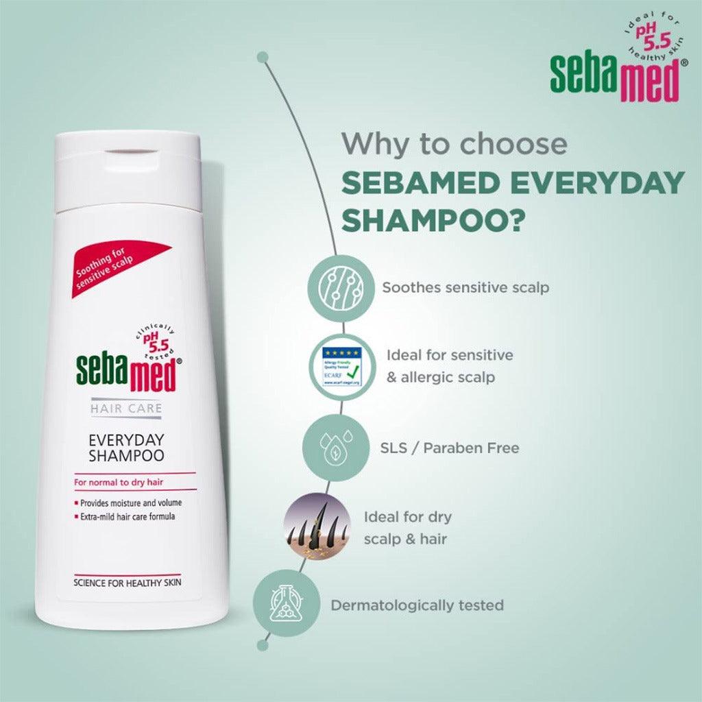 Sebamed Everyday Shampoo 200ML - Wellness Shoppee