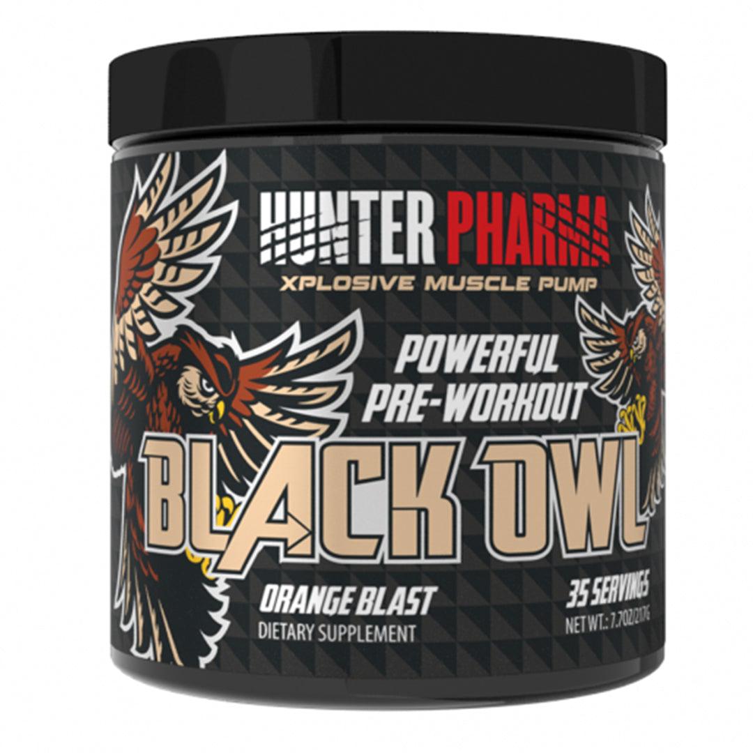 Hunter Pharma Black Owl powerful pre workout 35 Servings - Wellness Shoppee