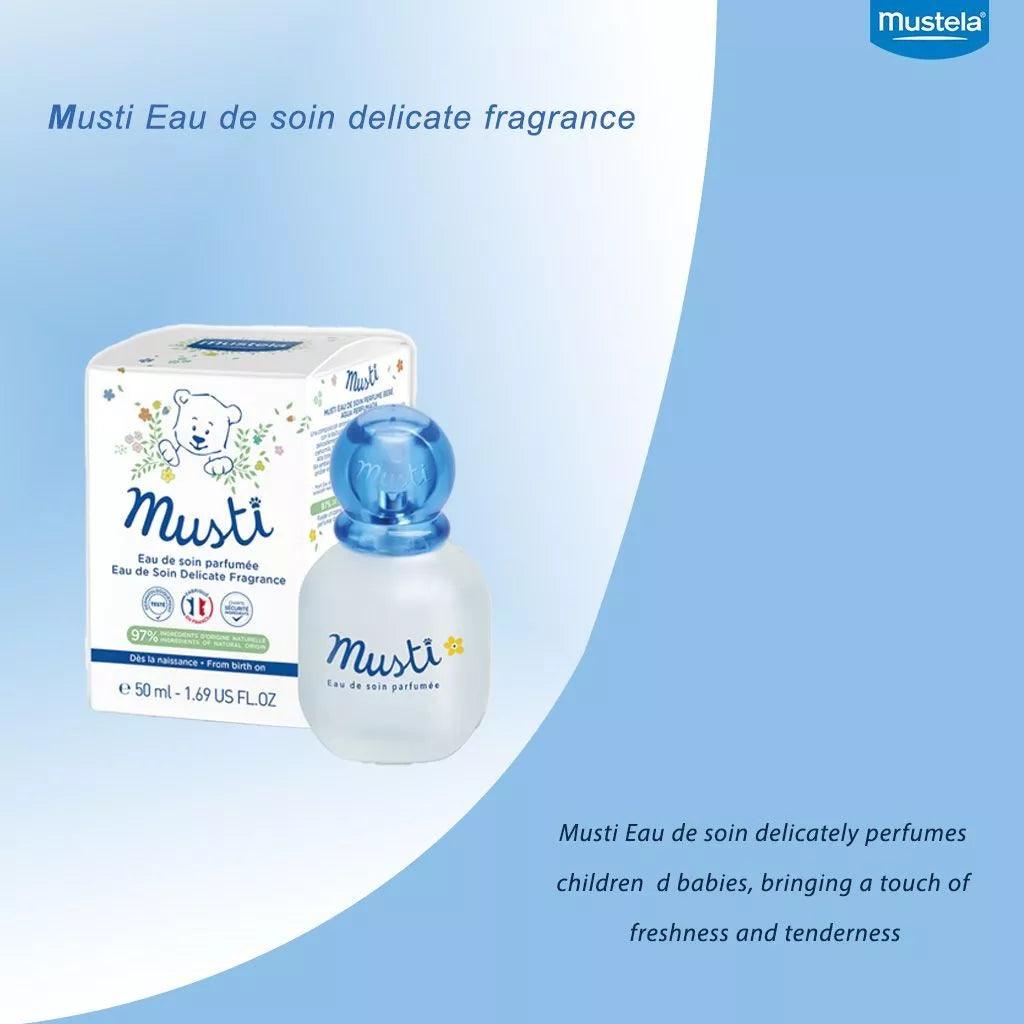 Mustela Musti Eau De Soin Delicate Baby Fragrance 50 mL - Wellness Shoppee