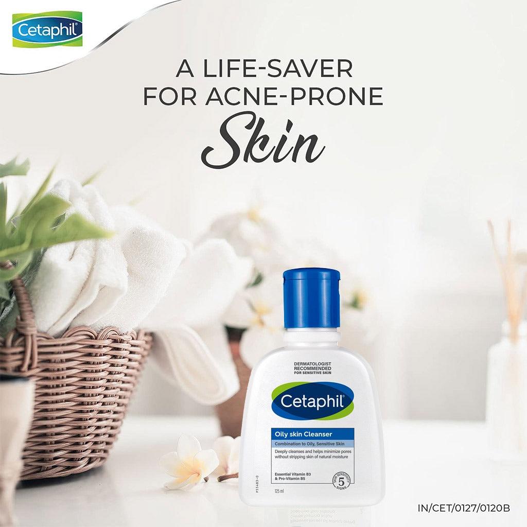 Cetaphil Oily Skin Cleanser 125ML - Wellness Shoppee