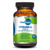 Blueberry Naturals Vitamin A 10,000IU Softgels 100's - Wellness Shoppee