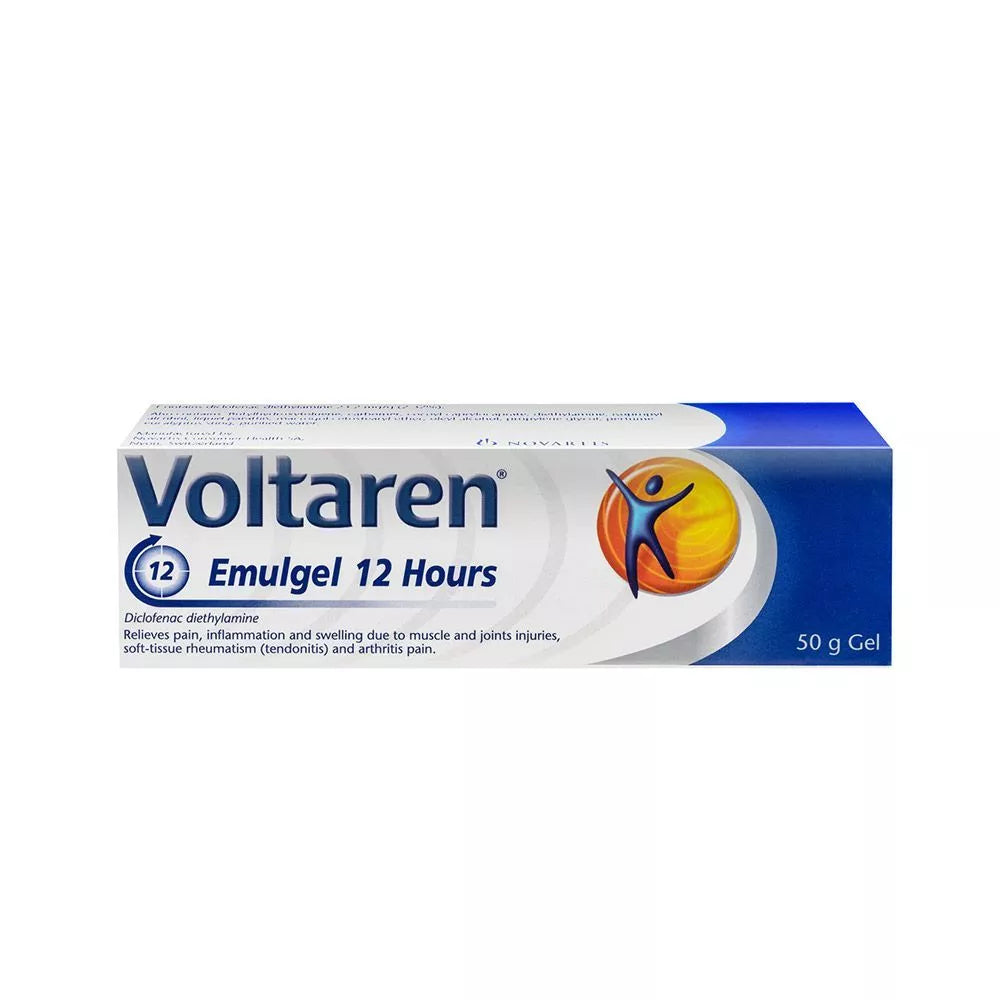 Voltaren Emulgel 12 Hours 50 g - Wellness Shoppee