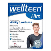 Vitabiotics Wellteen Him 30s Tablets - Wellness Shoppee