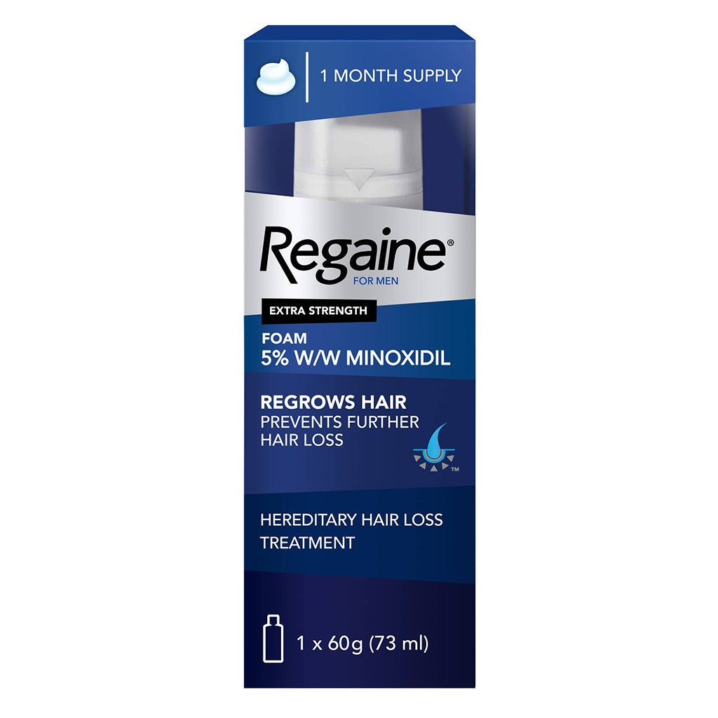 Regaine For Men Extra Strength Foam 60ml Bottle