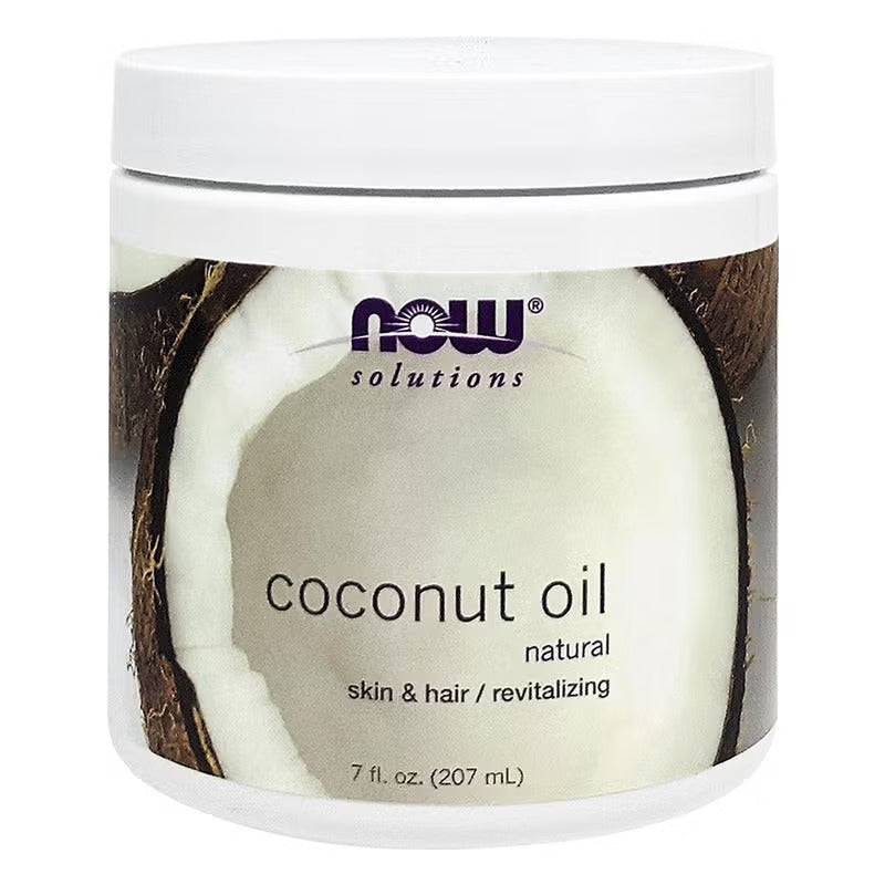 Now Solutions Natural Coconut Oil For Skin & Hair Revitalizing 207ml