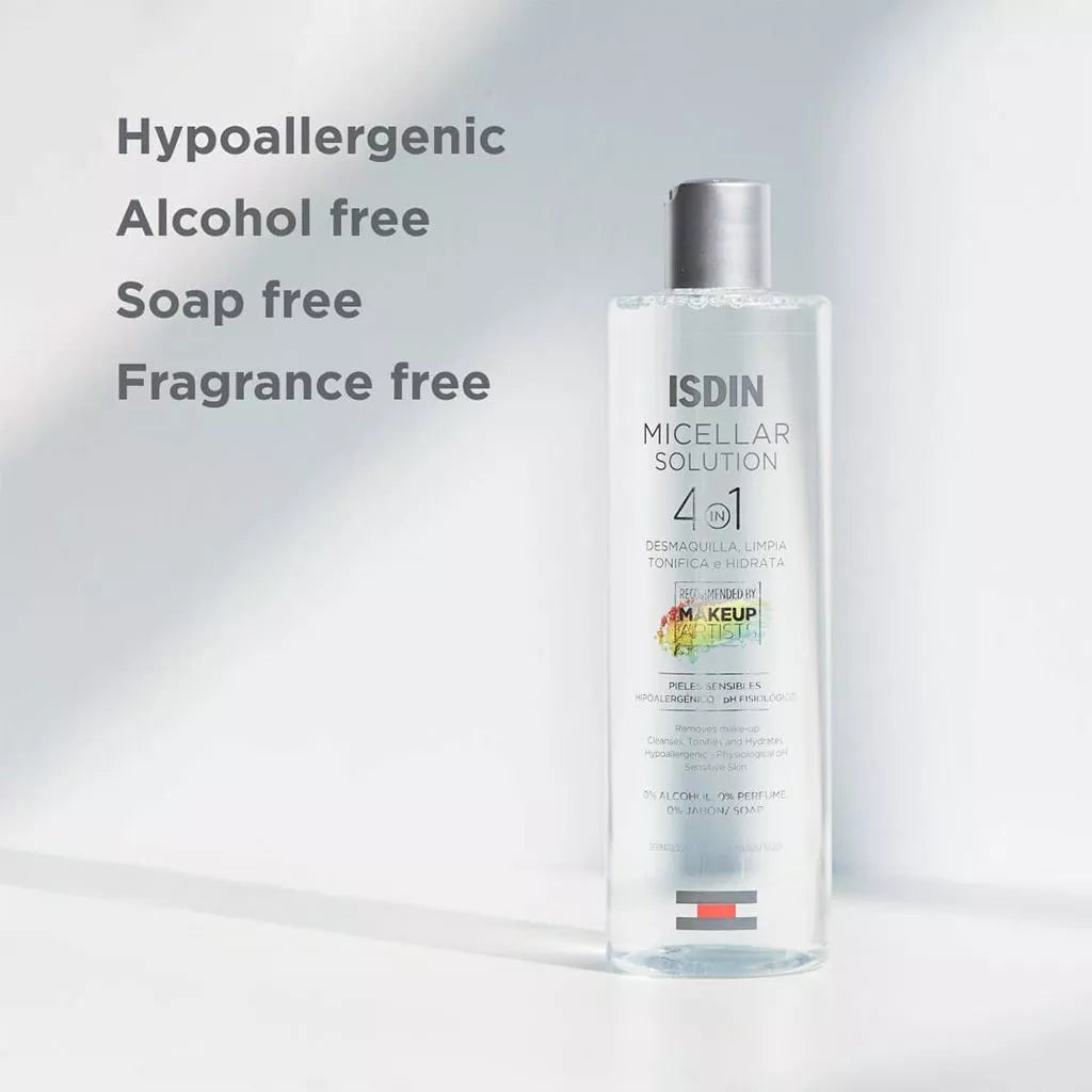 Isdin 4 In 1 Micellar Solution 400 mL - Wellness Shoppee