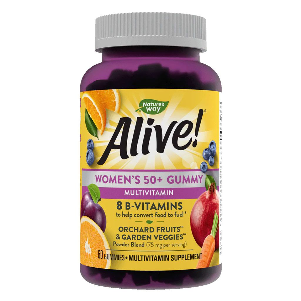 Alive Womens 50+ Multivitamin Gummies 60's